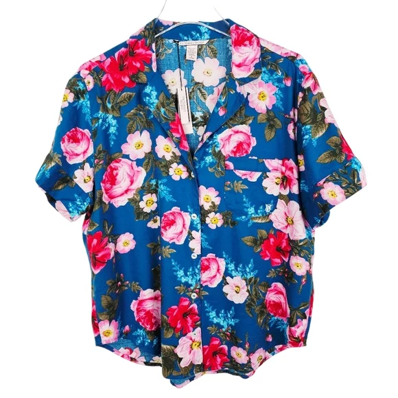 Victoria's Secret Floral 2-Piece Sleepwear Pajama Set NWT - Picture 2 of 15